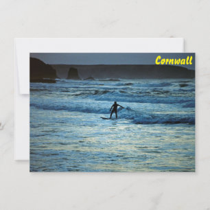 Cornwall surfing Card