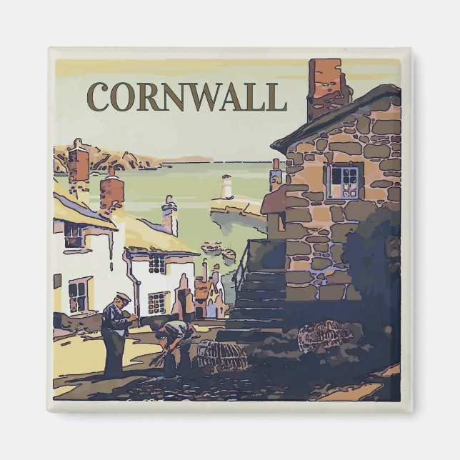 Cornwall, United Kingdom Magnet (Front)