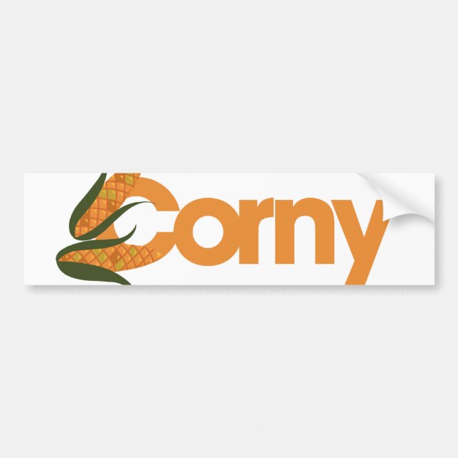 Corny Bumper Sticker (Front)