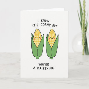 Corny But Amazing Corn Card