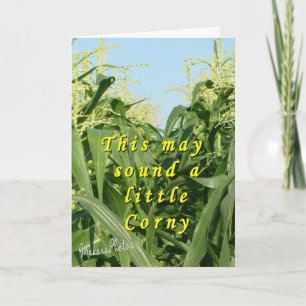 Corny-customise Card