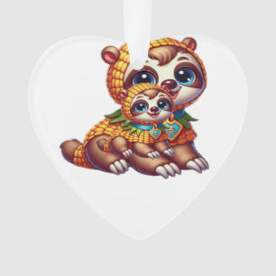 Corny Cuteness Halloween�s Sweetest Sloth Oversize Ornament
