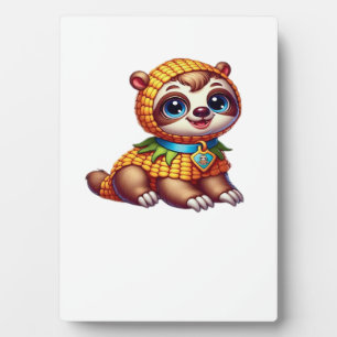 Corny Cuteness Halloween�s Sweetest Sloth Oversize Plaque