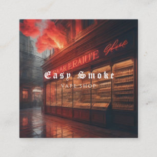 Corolful Smoke Vape Shop Business Card
