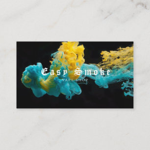 Corolful Smoke Vape Shop Business Card