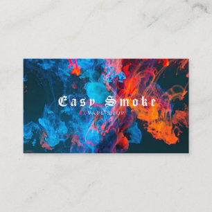 Corolful Smoke Vape Shop Business Card