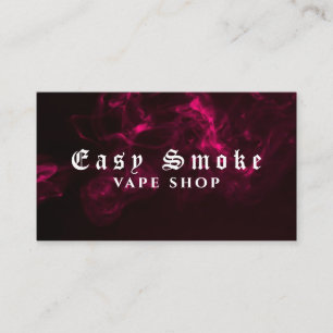 Corolful Smoke Vape Shop Business Card