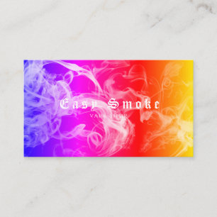 Corolful Smoke Vape Shop Business Card