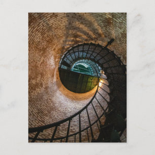 Corolla Lighthouse Stairs Postcard