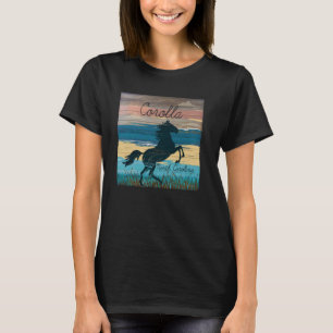 Corolla NC Outer Banks Wild Horses Nautical Coasta T-Shirt