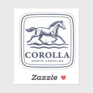 Corolla North Carolina Wild Horse Running Through