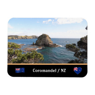 Coromandel Coast, Island & Pacific / New Zealand Magnet