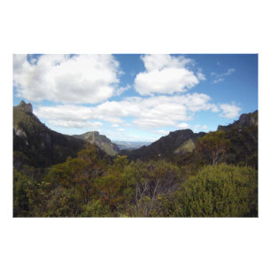 Coromandel New Zealand Pinnacles GoPro wide Photo Print