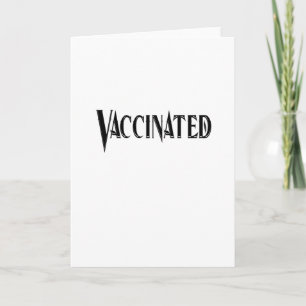 Corona Covid-19 - Vaccinated Card