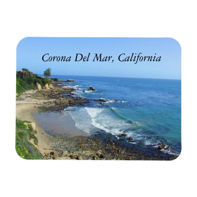 Corona Del Mar Flexible Magnet (Horizontal)