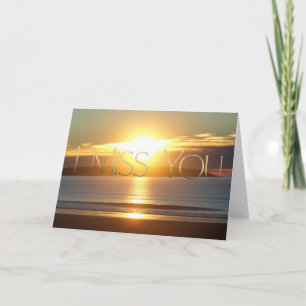 Corona - I Miss You Card
