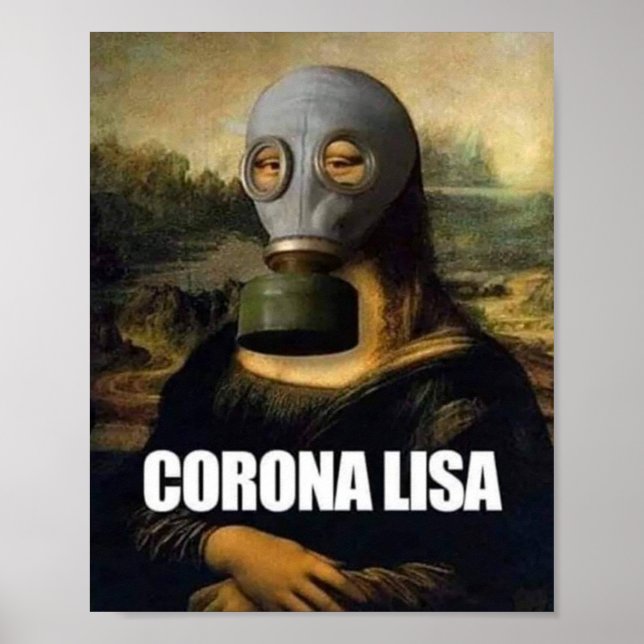 Corona Lisa Poster (Front)
