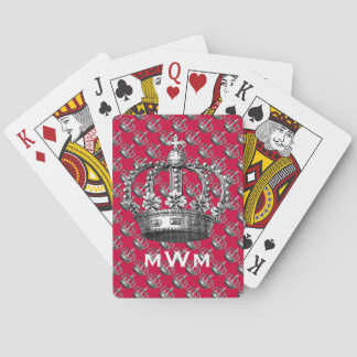 Corona Monogrammed Playing Cards
