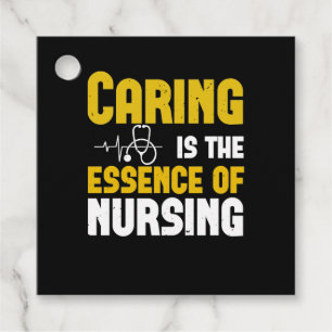 Corona Nurses - Caring Is The Essence Favour Tags