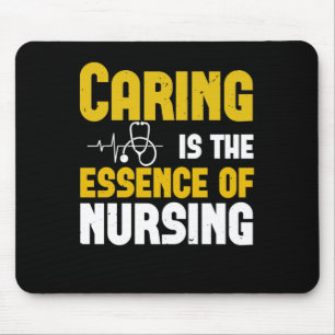 Corona Nurses - Caring Is The Essence Mouse Mat
