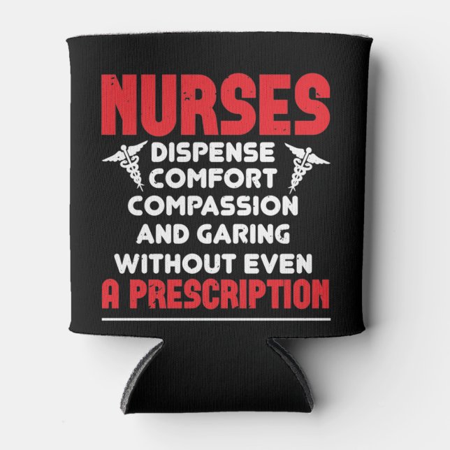 Corona Nurses - Dispense Comfort Can Cooler (Front)