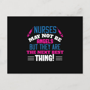 Corona Nurses - Nurses May Not Be Angels Postcard