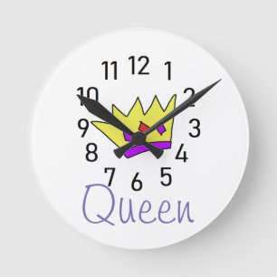 corona      queen wall clock