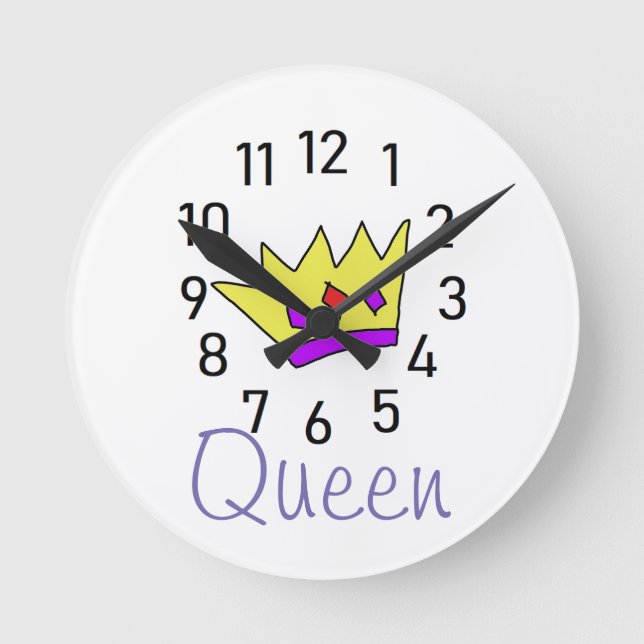 corona      queen wall clock (Front)