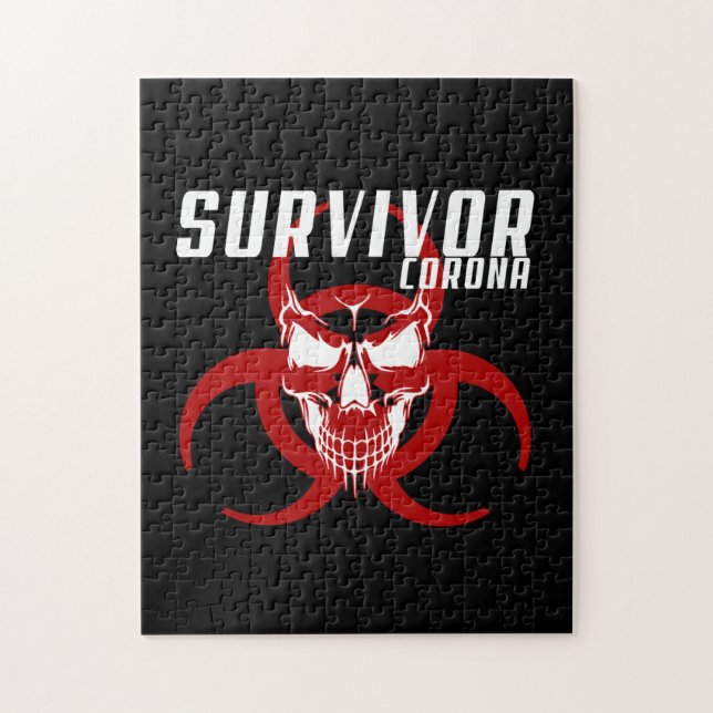 Corona Survivor  Jigsaw Puzzle (Vertical)