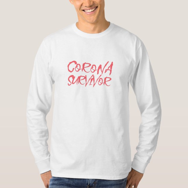 Corona Virus Awareness Design T-Shirt (Front)