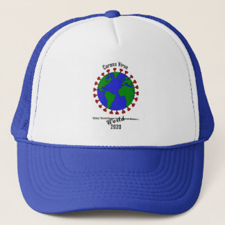 corona virus hat