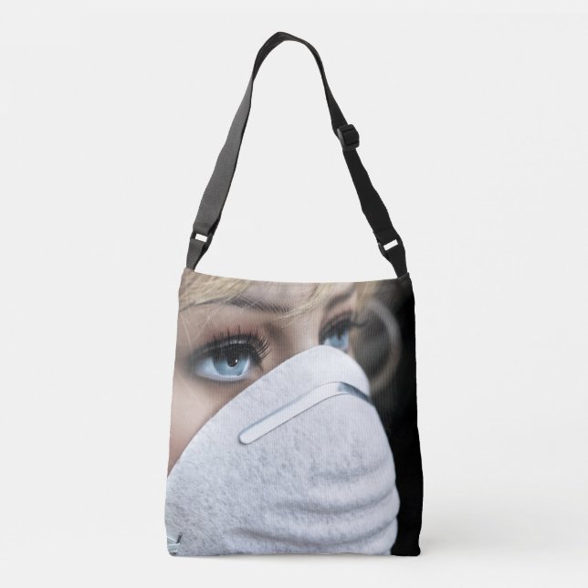 Corona Virus Protective Mask Crossbody Bag (Back)