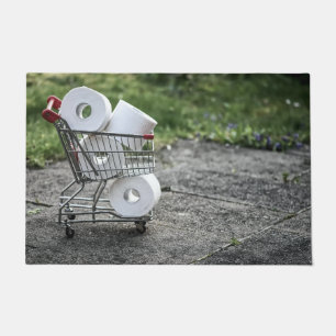 Corona Virus Protective Mask Floor Mat