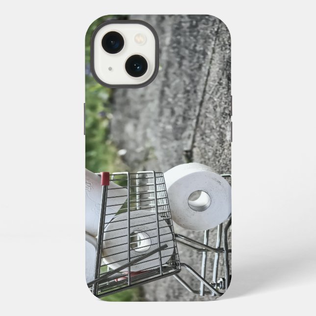 Corona Virus Protective Mask iPhone Case (Back)