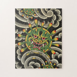 Corona virus puzzle