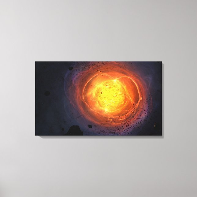"Corona" Wrapped Canvas (Front)