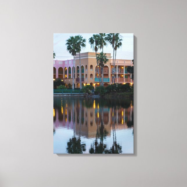 Coronada Springs Reflections Canvas Print (Front)