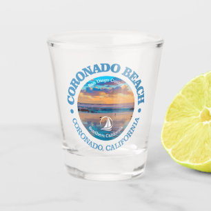 Coronado Beach (C) Shot Glass