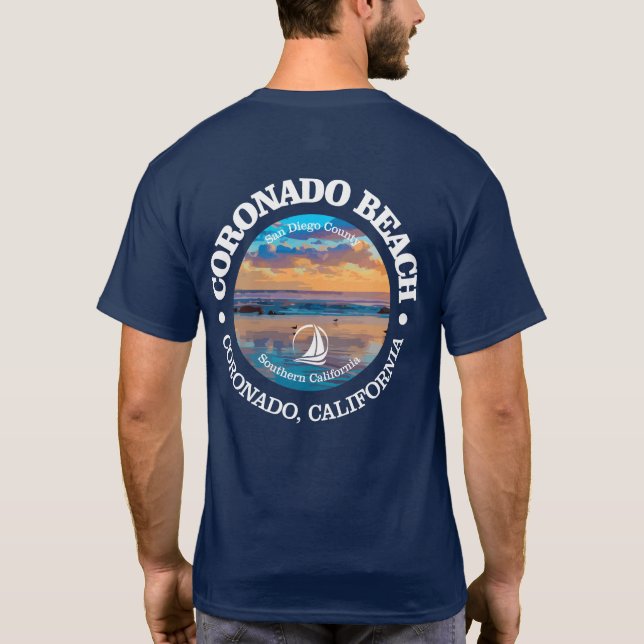 Coronado Beach (C) T-Shirt (Back)