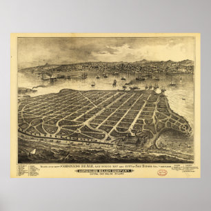 Coronado Beach San Diego California (1880) Poster