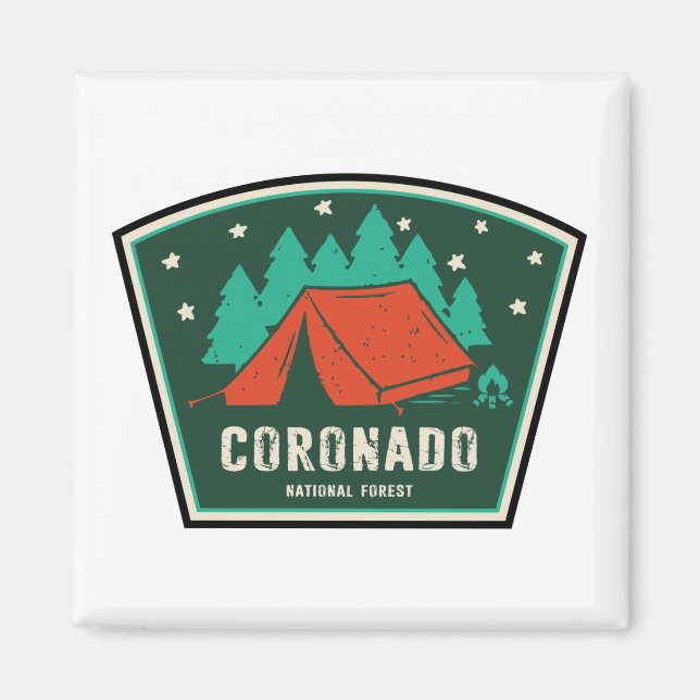 Coronado National Forest Camping Magnet (Front)