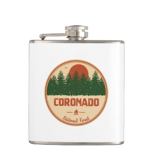 Coronado National Forest Hip Flask
