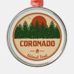 Coronado National Forest Metal Tree Decoration