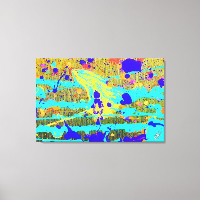 Coronal Discharge Canvas Print (Front)