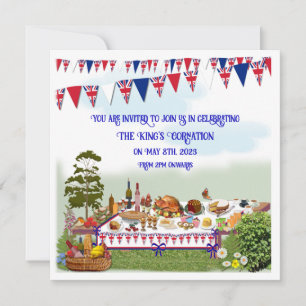 Coronation Celebration Lunch Invitation