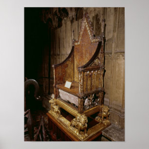 Coronation chair made for Edward I by 'Walter' Poster
