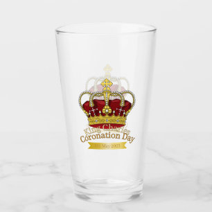 Coronation Day Crown Glass
