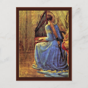 Coronation Detail By Angelico Fra Postcard