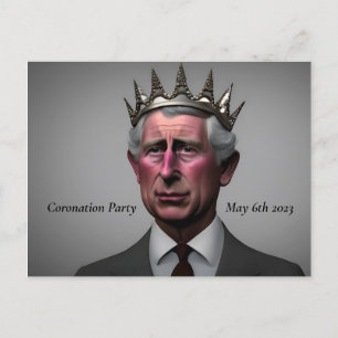 Coronation of King Charles III Postcard
