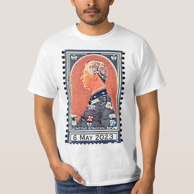 Coronation of King Charles III T-Shirt (Front)